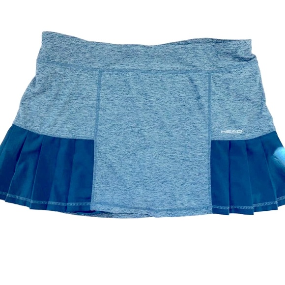 HEAD Blue Sports Ruffled Stretch Skort Size X-Large - Picture 9 of 13